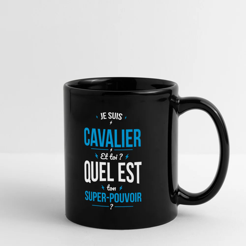 Mug uni - Je suis cavalier - Super-pouvoir – Image 3