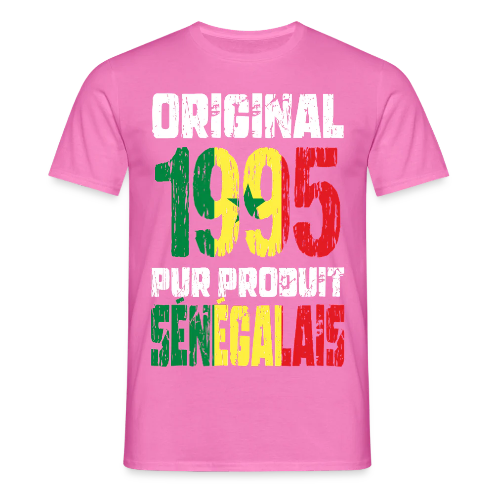 T-shirt Homme - Anniversaire 31 Ans - Original 1995 - Pur produit Sénégalais – Image 8